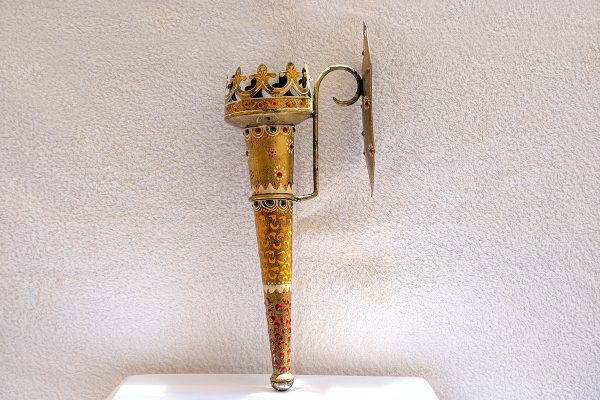 Handcrafted Brass Wall Sconce (Mashal)