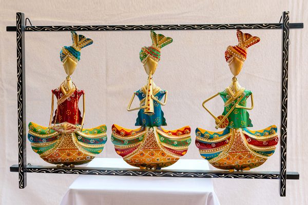 Handcrafted Rajasthani Musician Wall Hanging (Music Frame)