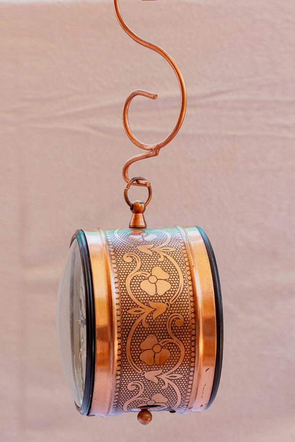 Vintage Hanging Pocket Watch Style Clock (Station Clock) - Image 4