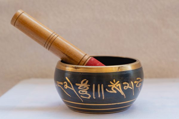 Handcrafted Tibetan Singing Bowl with Wooden Mallet (Fansui Bowl)