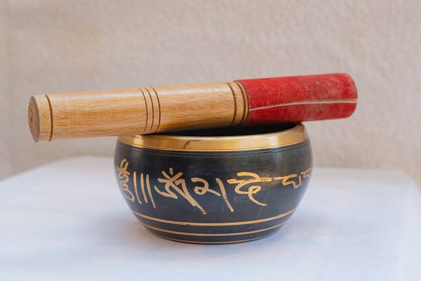 Handcrafted Tibetan Singing Bowl with Wooden Mallet (Fansui Bowl) - Image 3