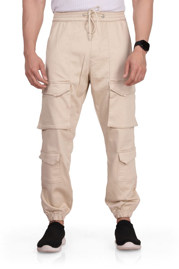 Men’s Cotton Cargo Joggers