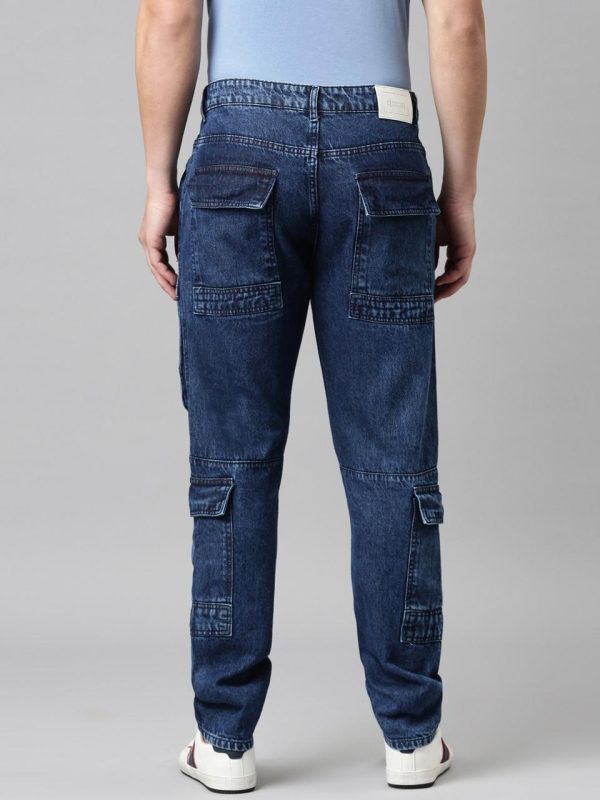 Men’s Denim Cargo Pants – Rugged Style with Everyday Comfort - Image 2