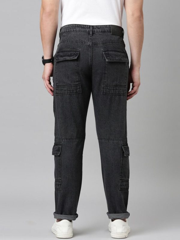 Men’s Denim Cargo Pants – Rugged Style with Everyday Comfort - Image 4