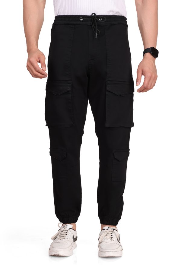 Six-Pocket Cotton Cargo Pants