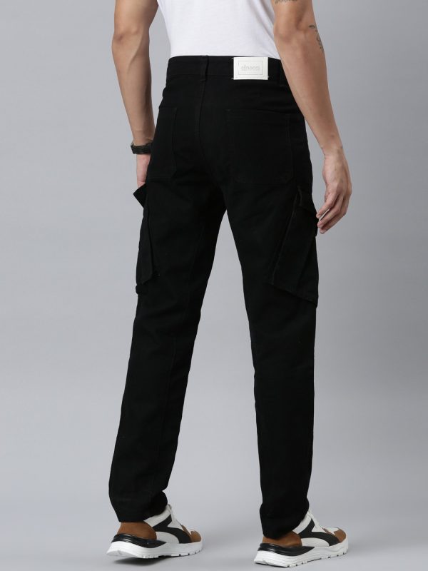 Imported Denim Cargo Pants - Image 8